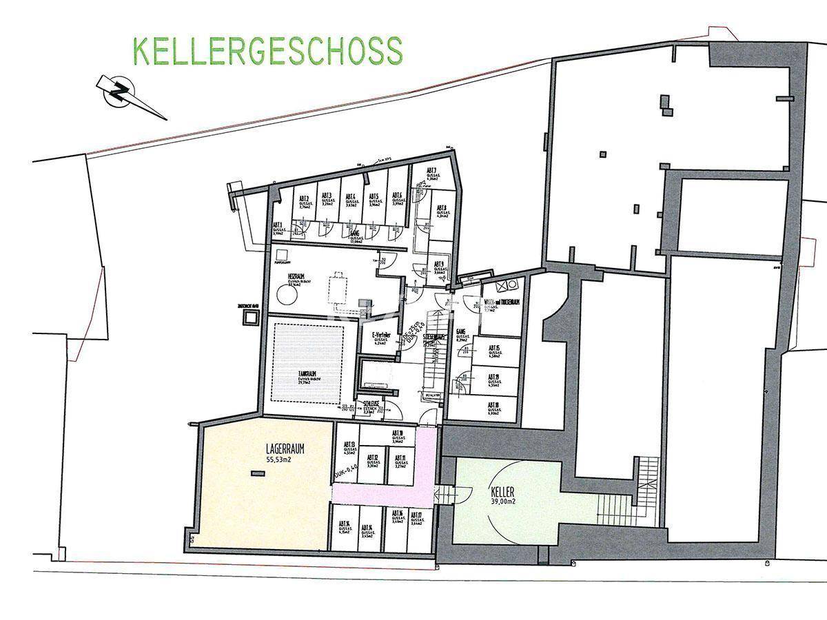 a Kellergeschoß Plan