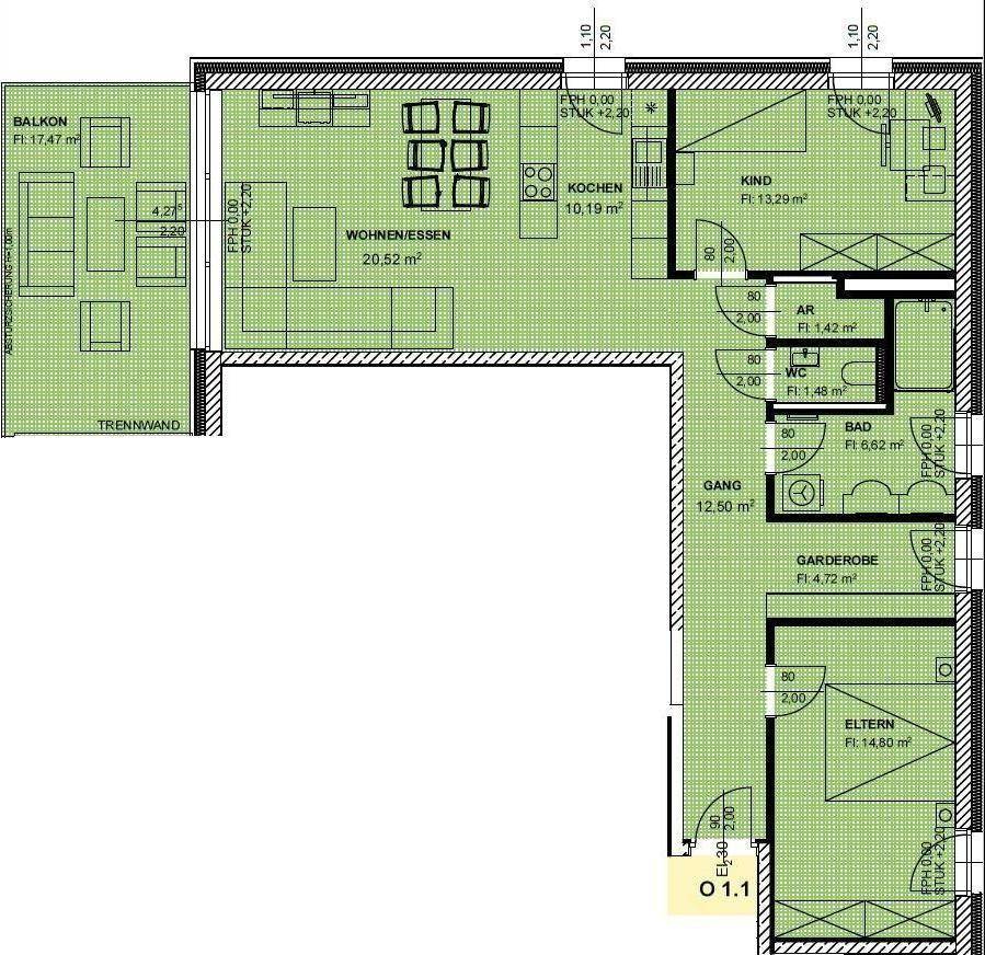 Grundriss Haus O Top 1.1