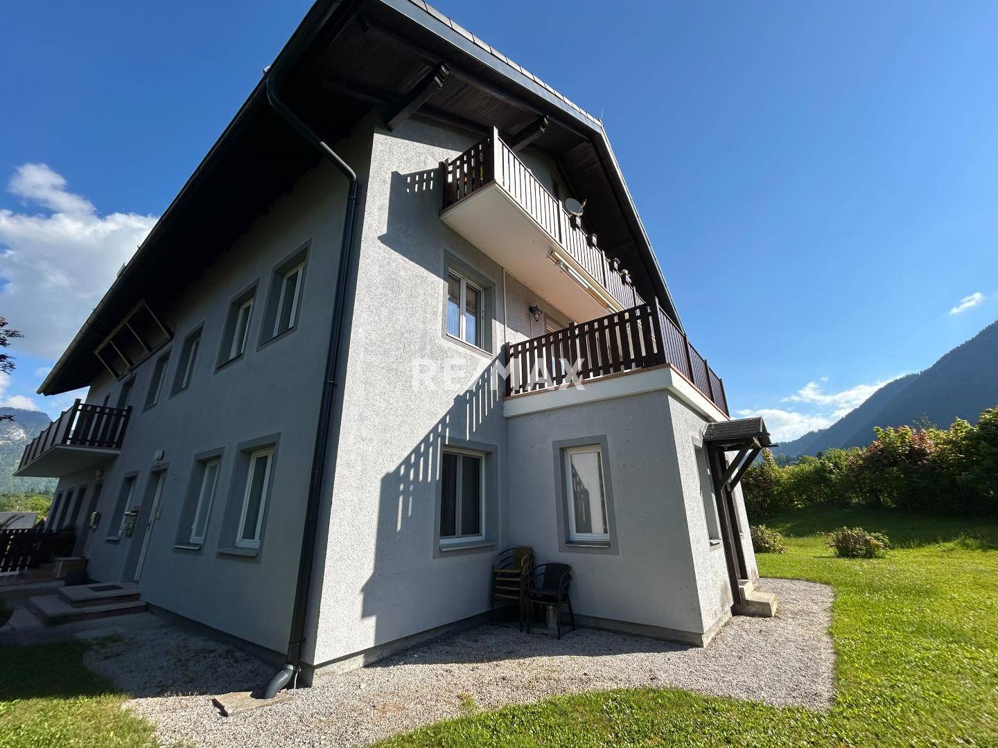 Das Haus von hinten