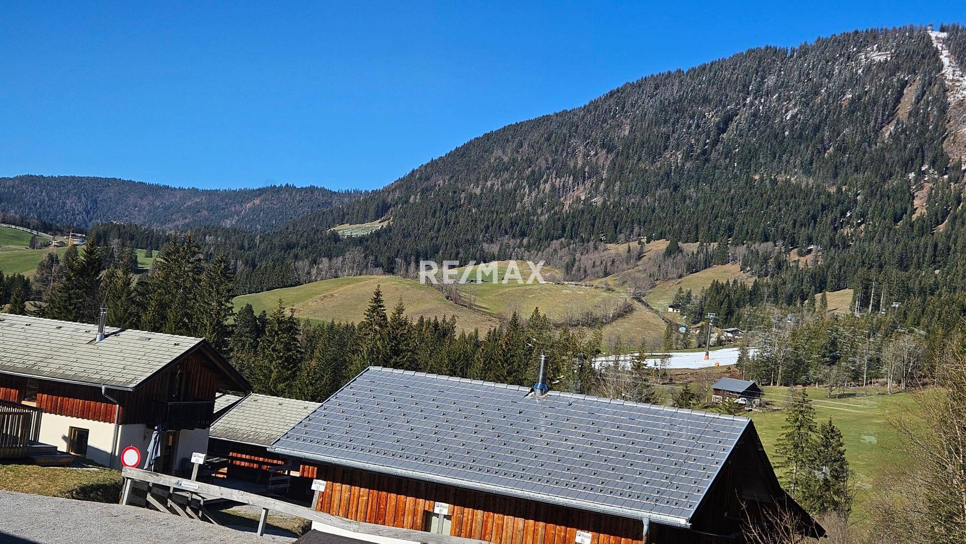 Aussicht Schigebiet