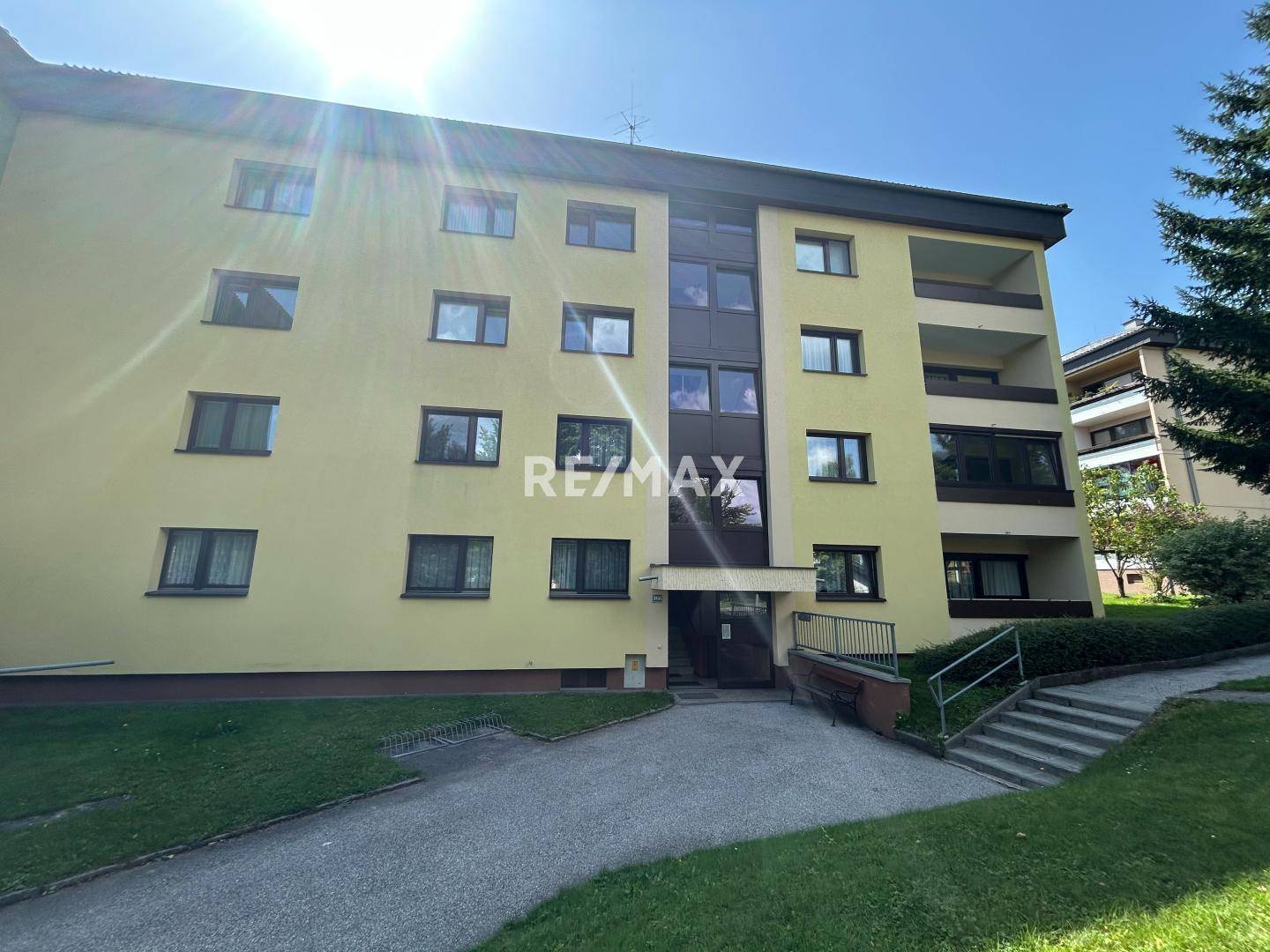 Das Haus von hinten