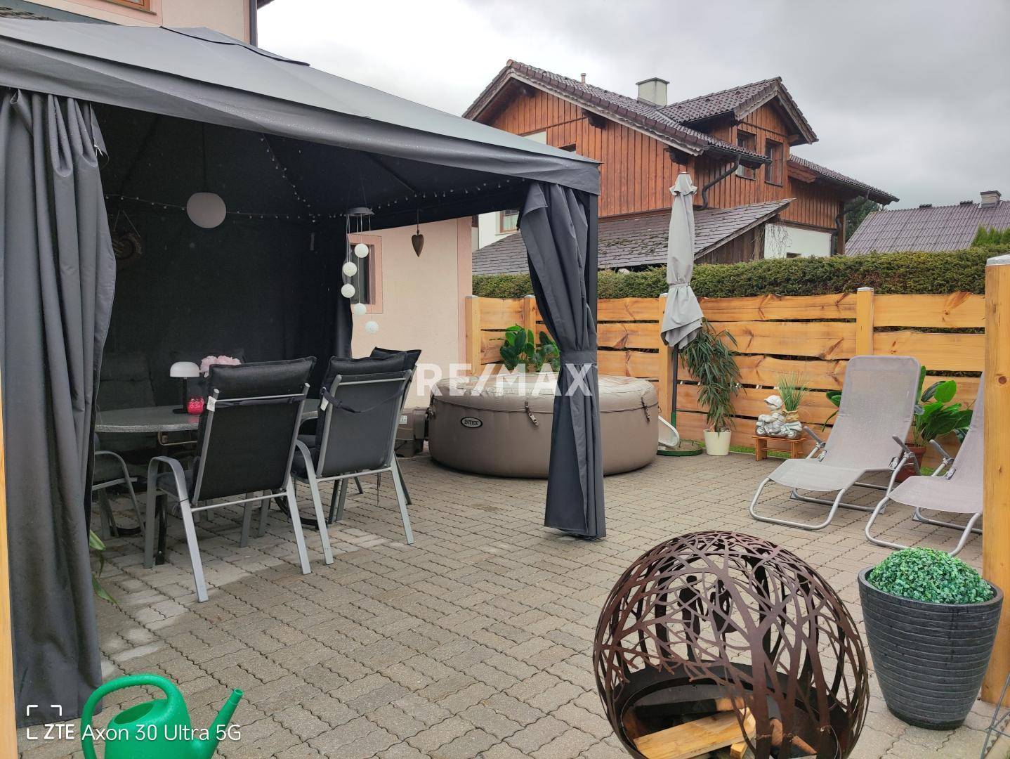 Terrasse nordseitig