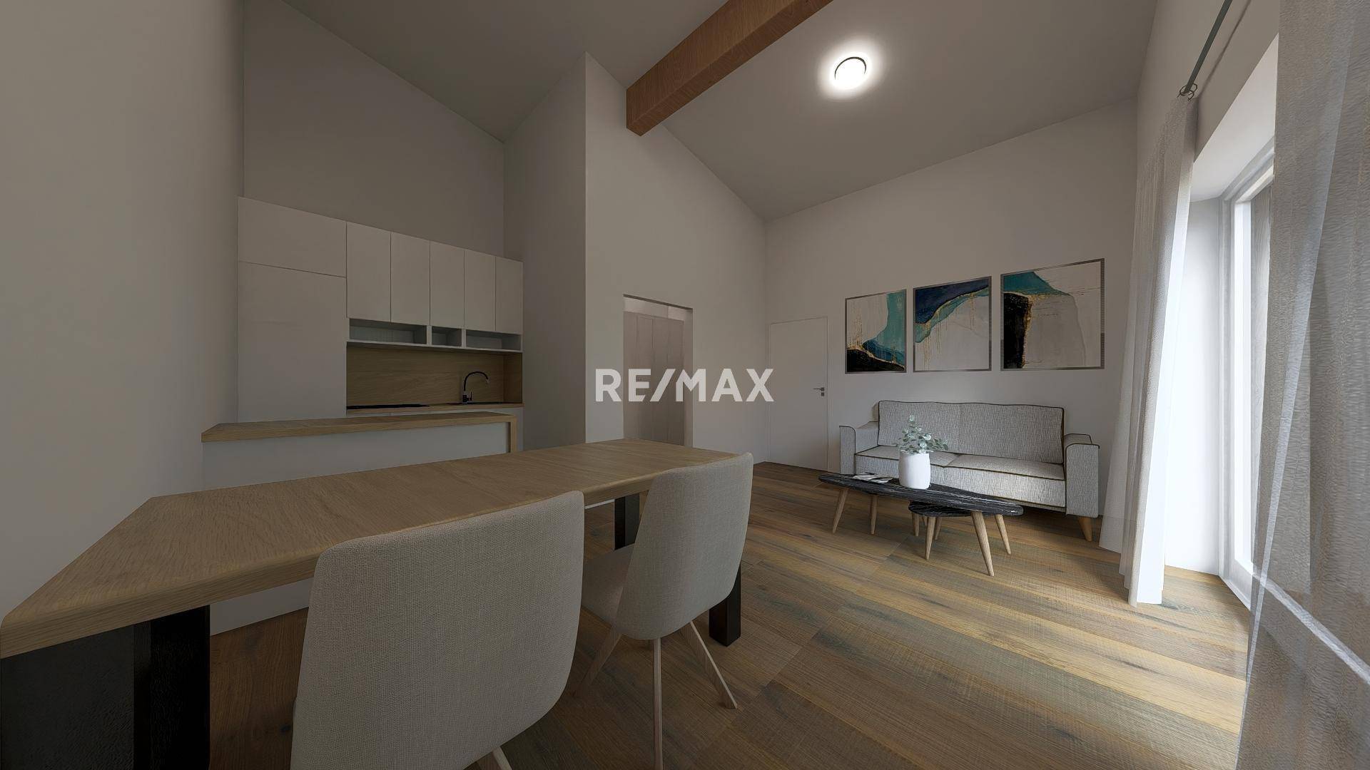 Grafik Wohn-Essbereich