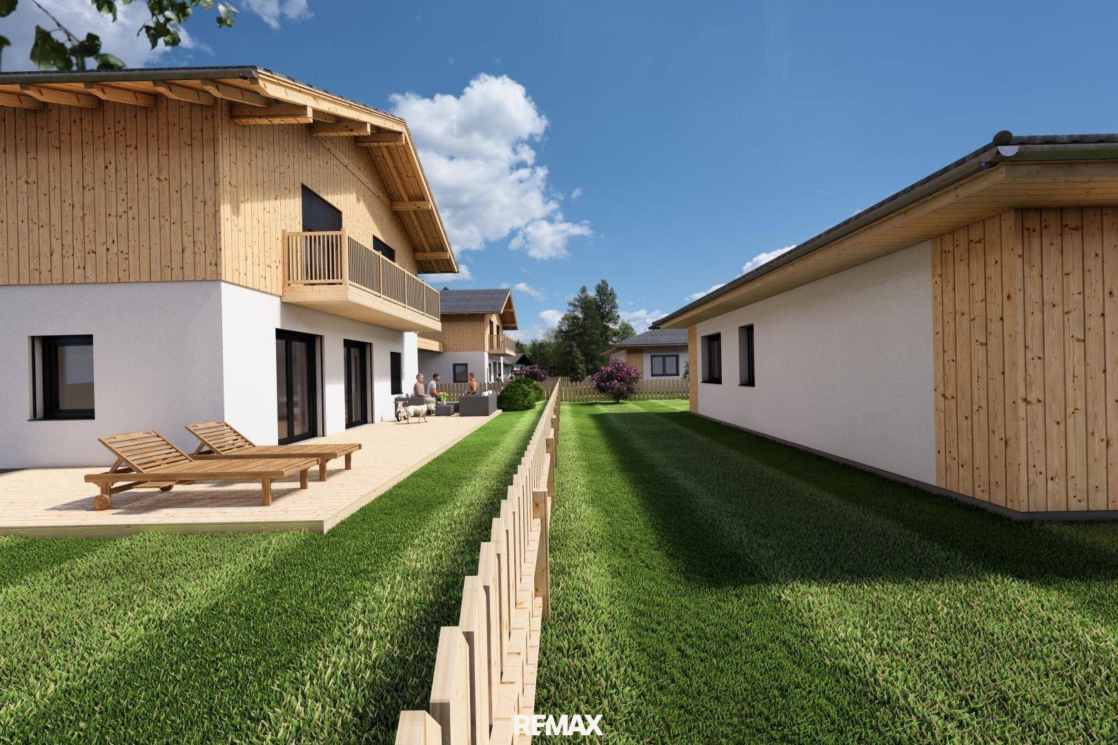 ein CHALET IDEAL ZUR TOURISTISCHEN VERMIETUNG - über einen Wohnhaus-Neubau in Aich – pohled 2