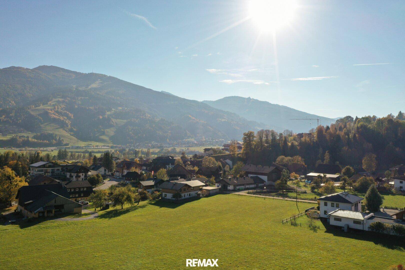 Luftaufnahme Ausblick
