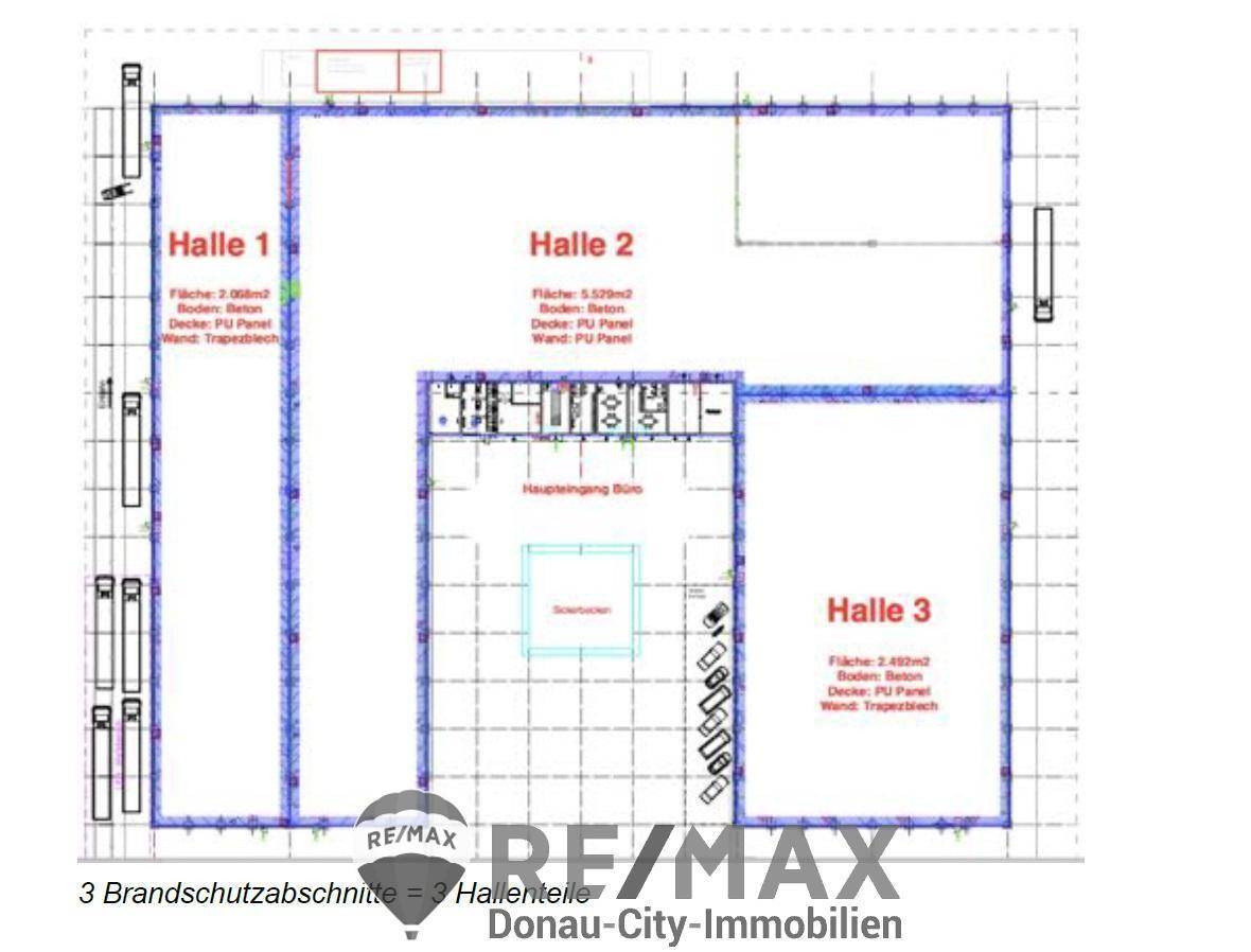 31 Grundriss Halle