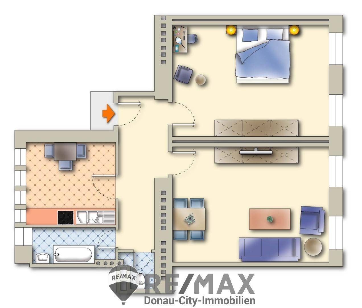 11. Eigentumswohnung 1030 Wien Grundriss 2