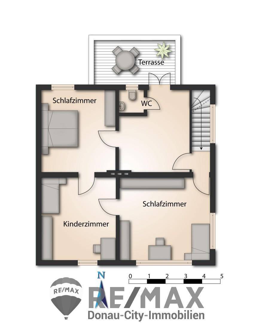 Plan OG möbliert