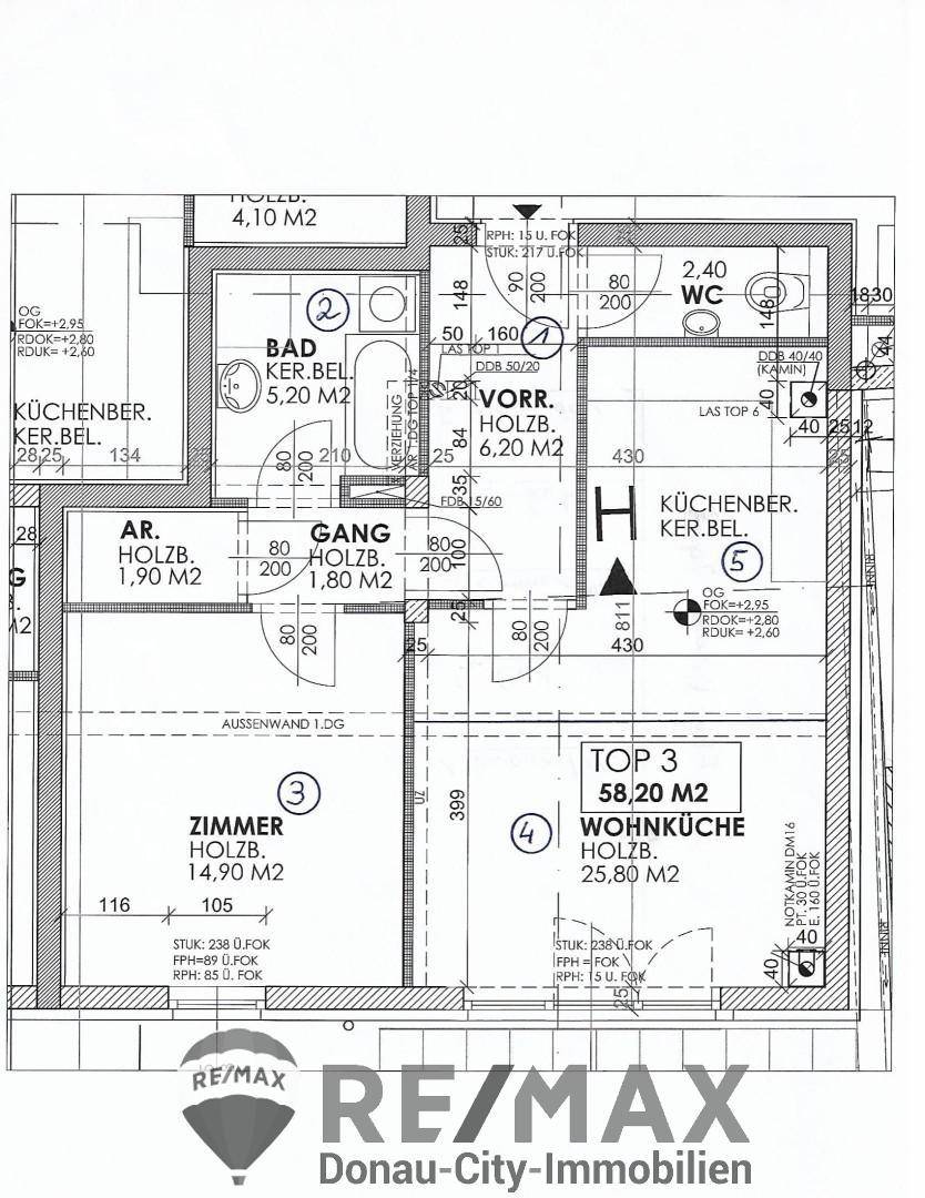 21 Grundriss mit Heizkreisen