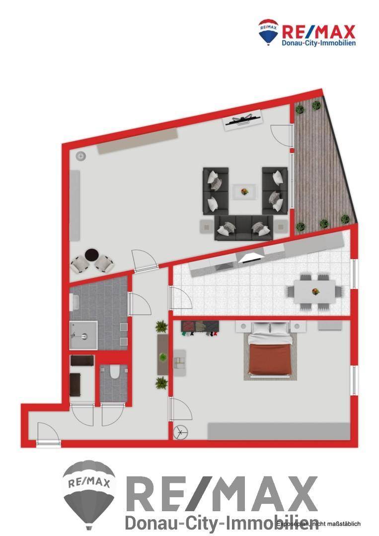 Plan ETW 1230 Wien