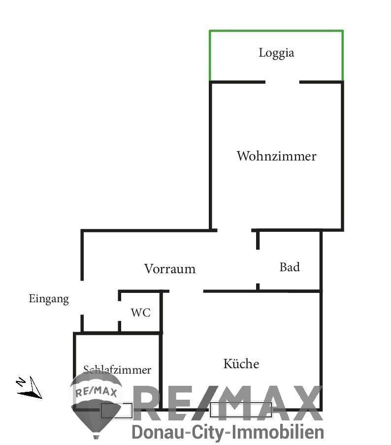 13. Grundriss Eigentumswohnung 1100 Wien