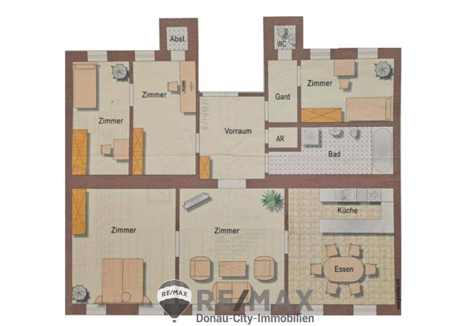 17. Eigentumswohnung 1210 Wien - Grundriss