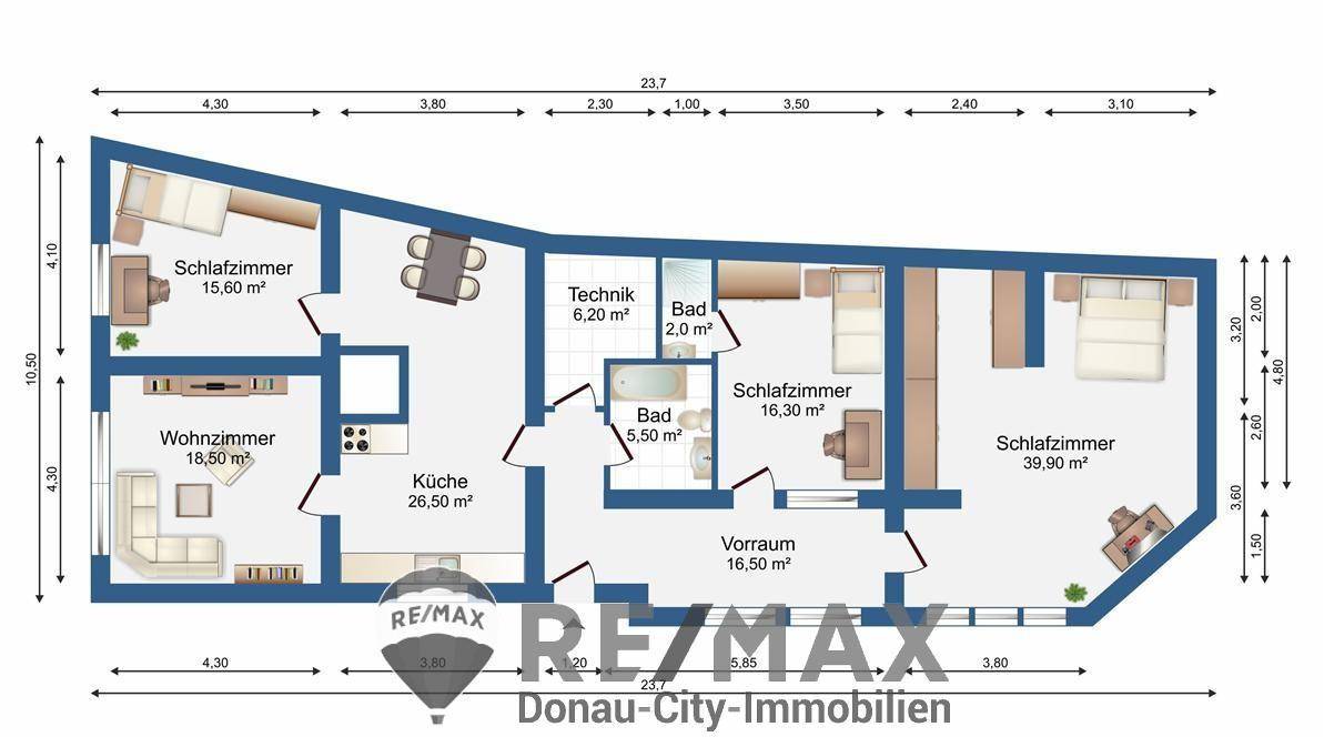 Grundrissplan