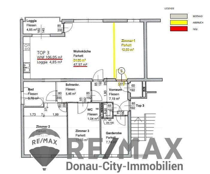 11. Eigentumswohnung 1230 Wien - Grundriss