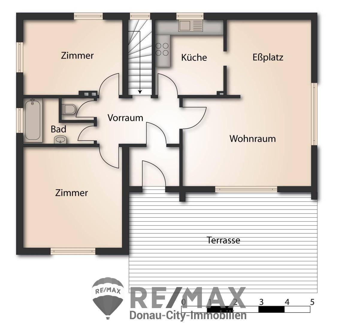 Plan unmöbliert - EFH 3443 Elsbach