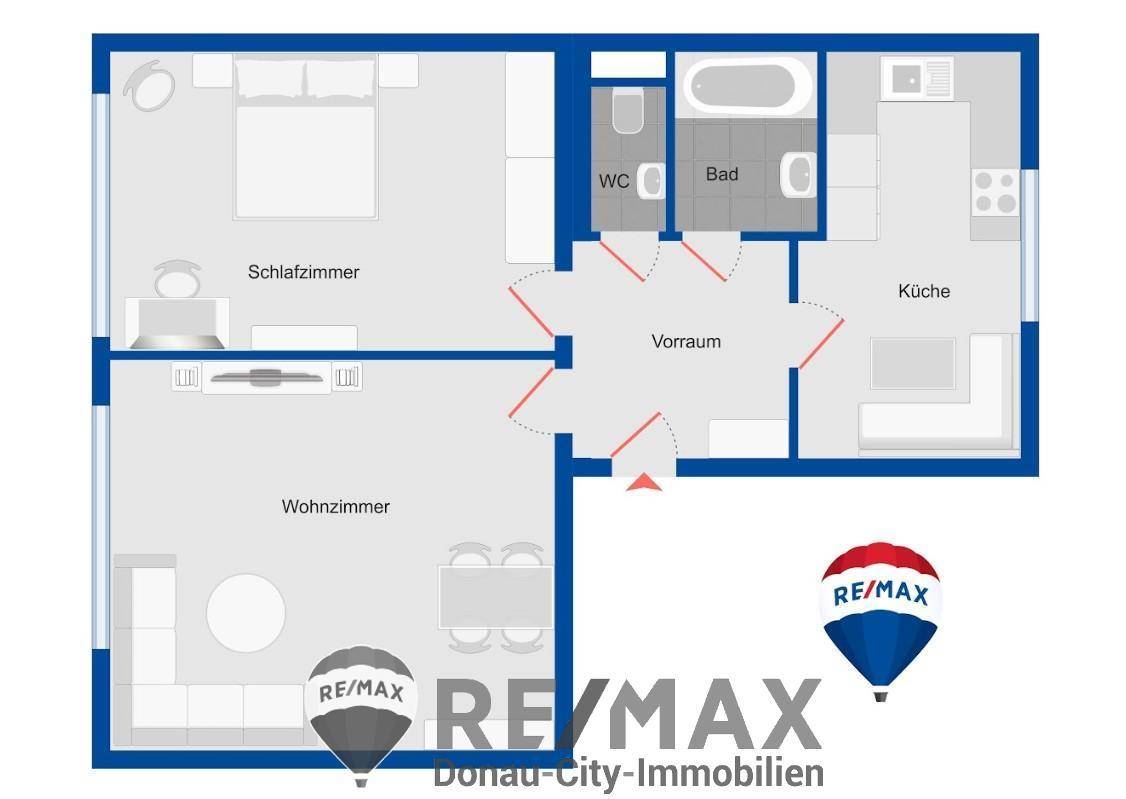 09. Eigentumswohnung 1130 Wien - Grundriss