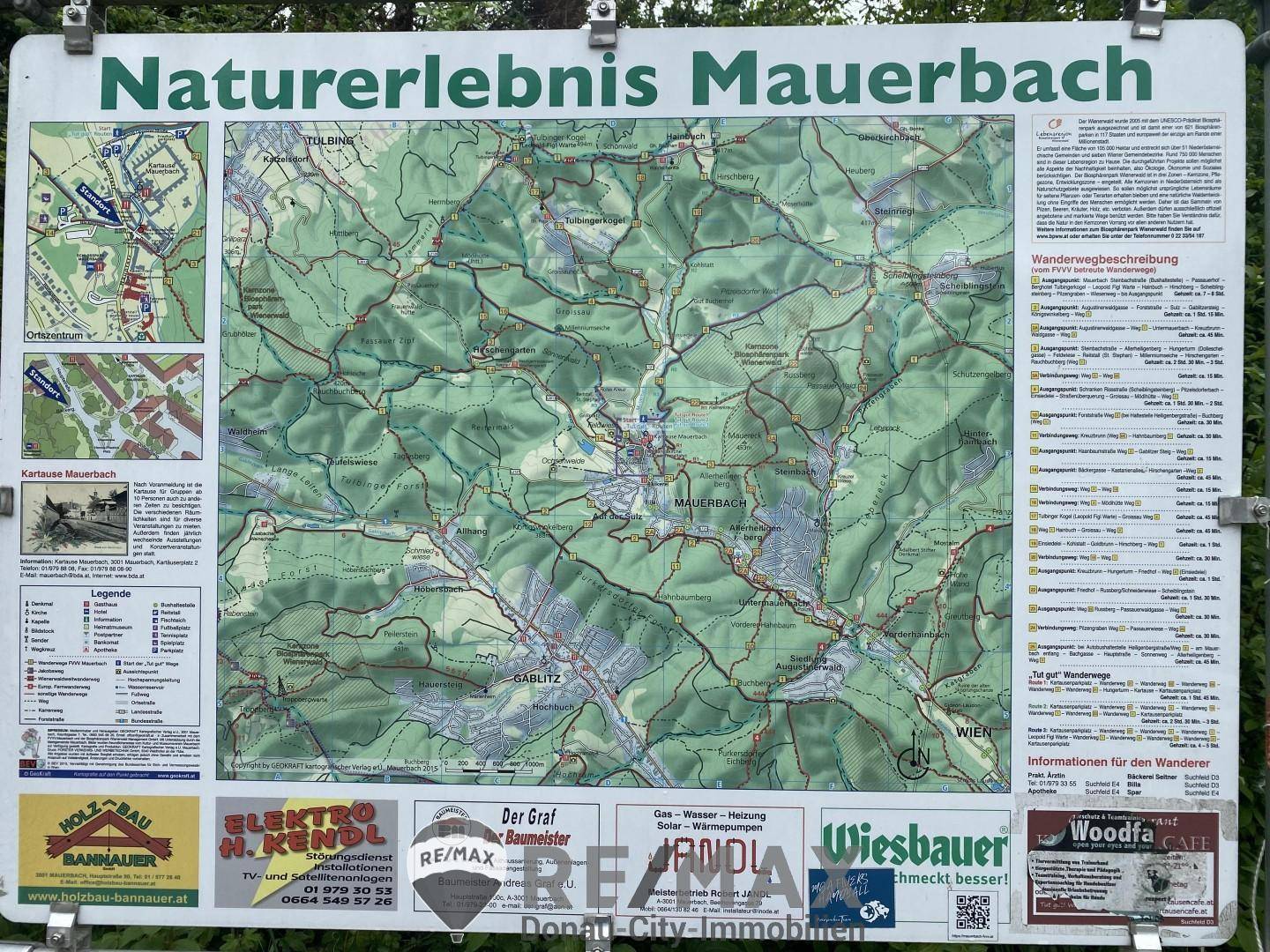 17 Mauerbachkarte