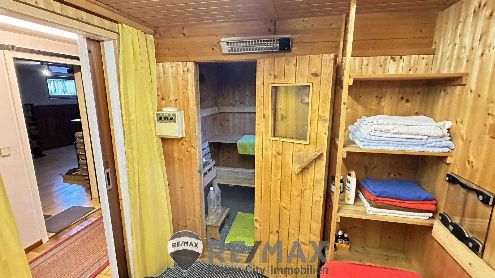 Untergeschoss Sauna