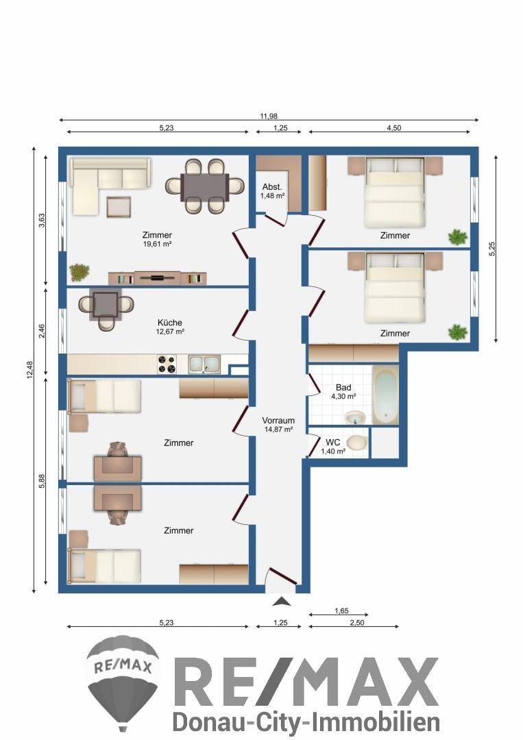 Grundrissplan