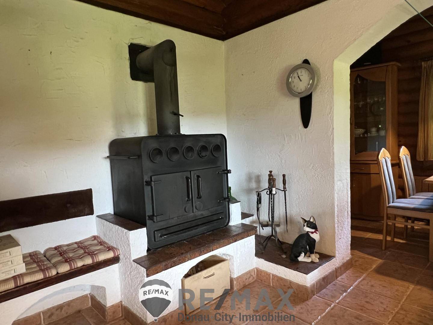 08 Wohnzimmer / Kamin