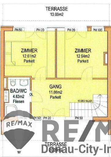 29. Eigentumswohnung 1220 Wien - Grundriss DG