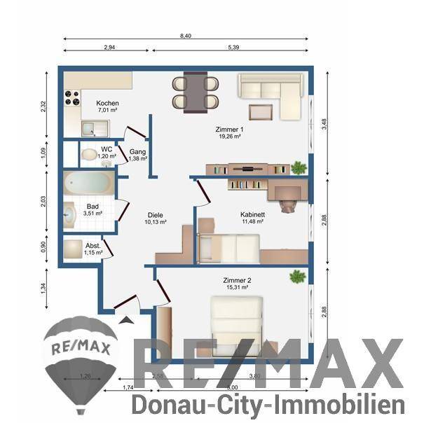 Grundrissplan