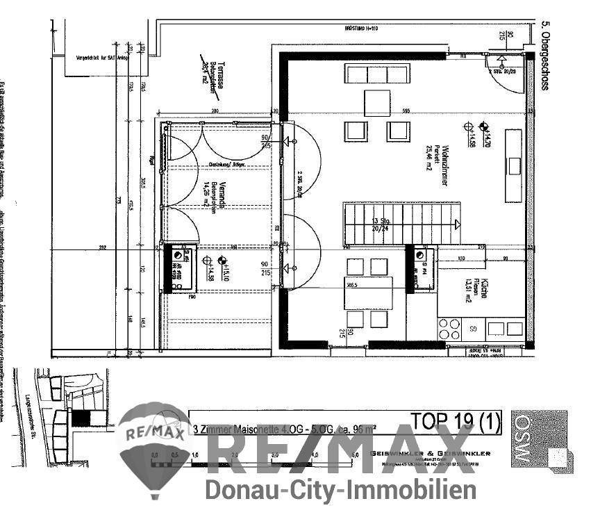 Plan OG 5. Stock DG 2 ETW 1210 Langenzersdorferstr