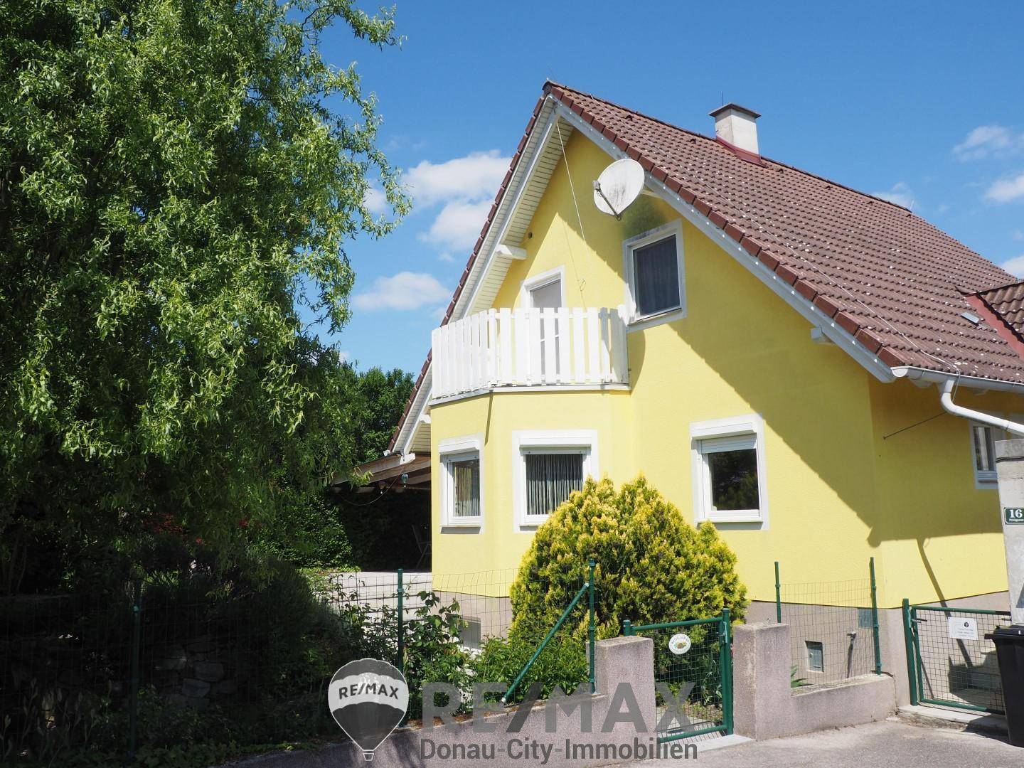 Hausansicht von der Zufahrtsgasse