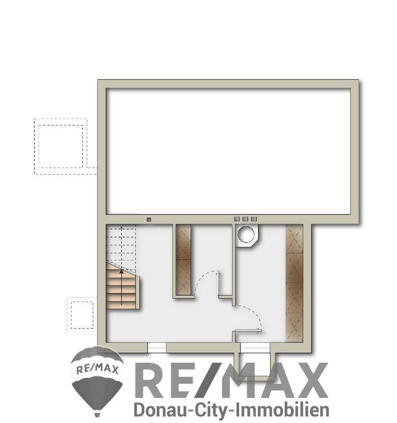 12. EFH 1140 Wien - Grundriss KG digital möbliert