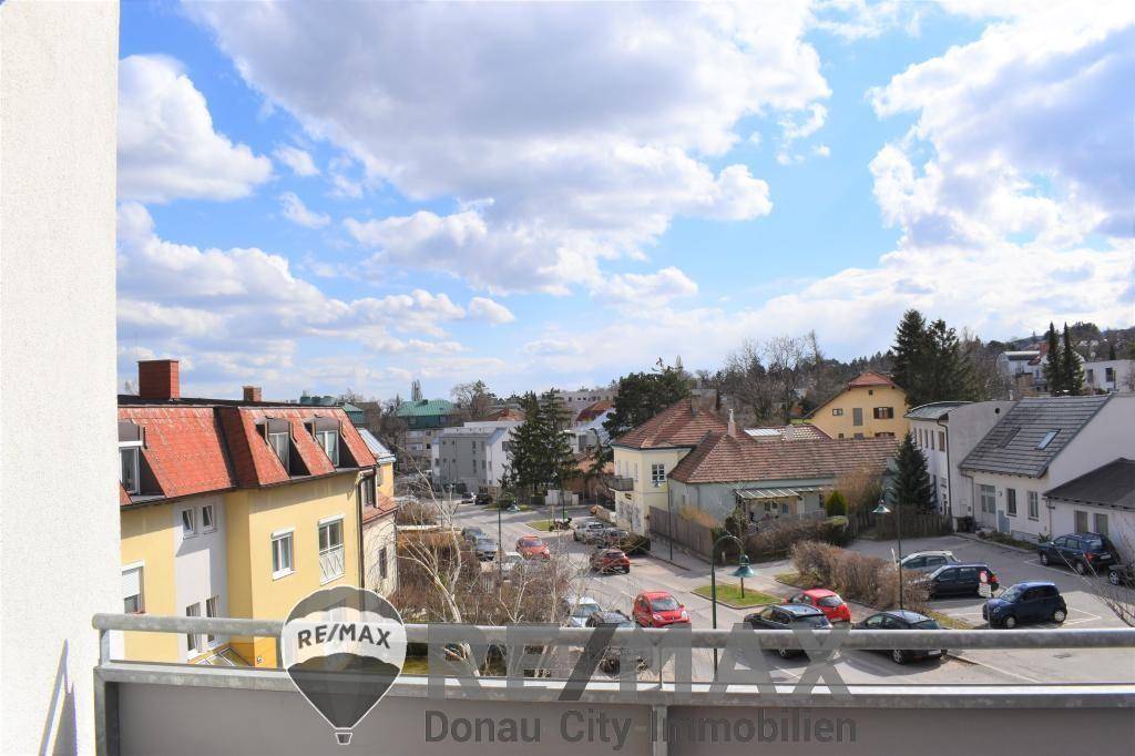 Aussicht vom Balkon