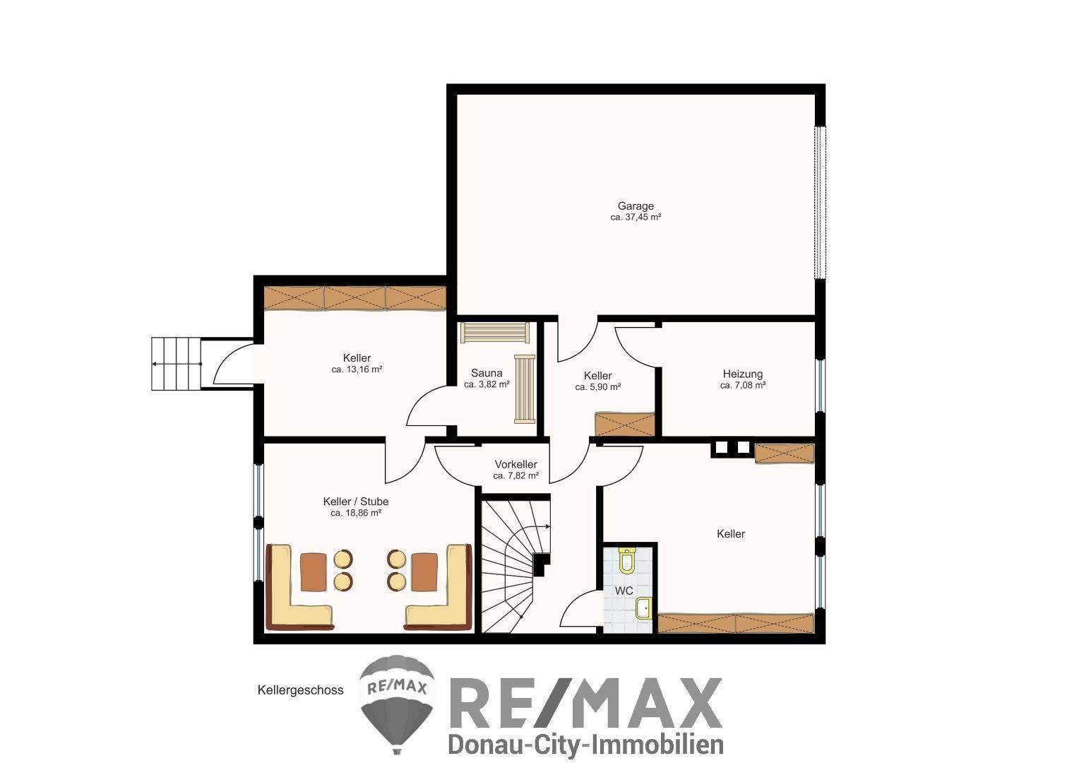 Plan 2D Keller