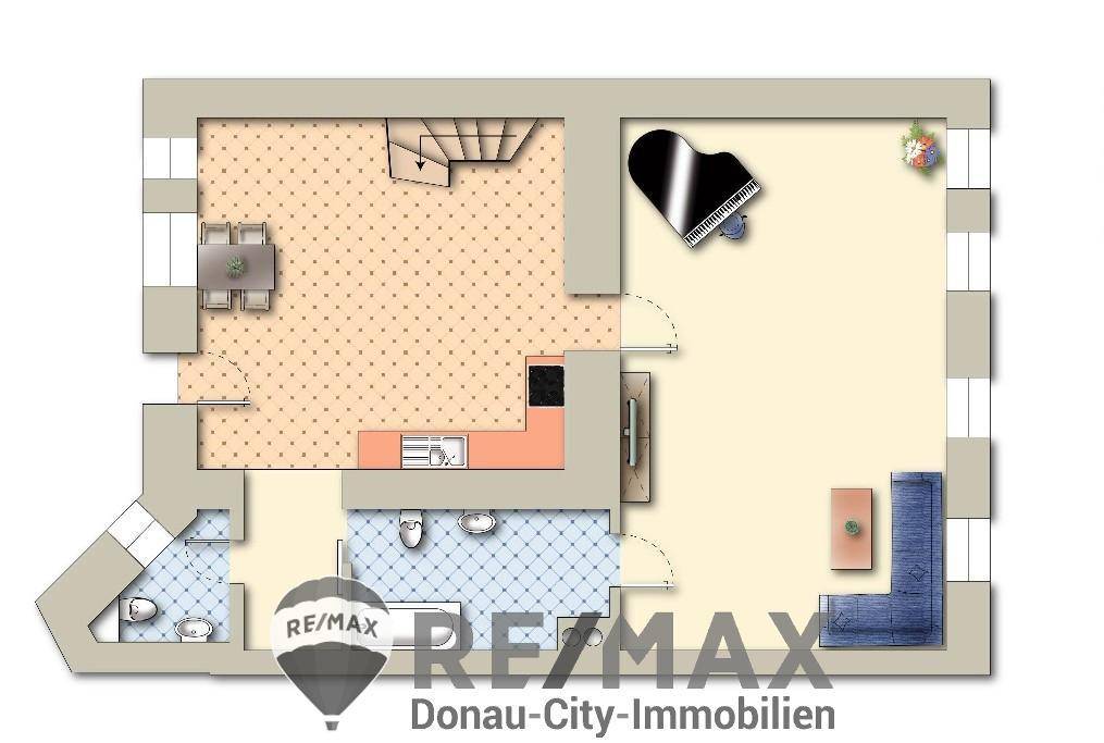 Grundriss digital UG möbliert - Kopie