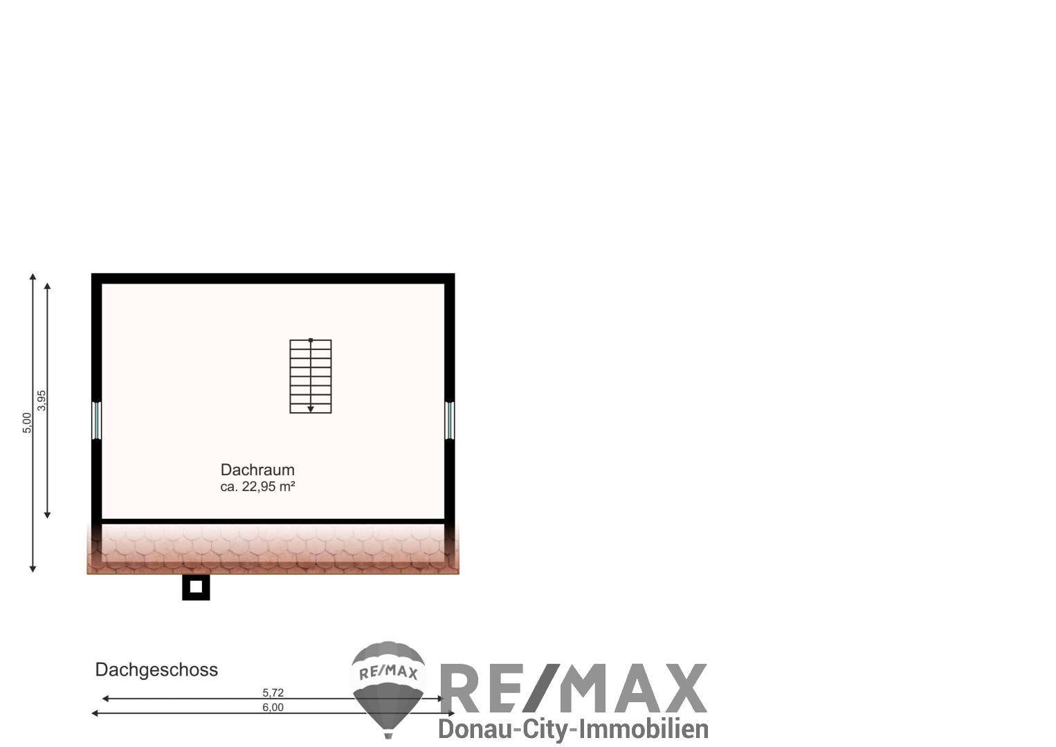 Grundriss Dachraum