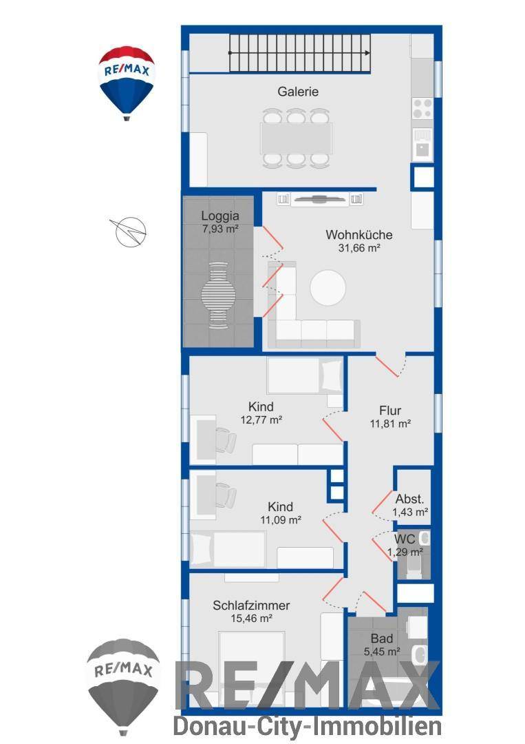 Grundrissplan OG