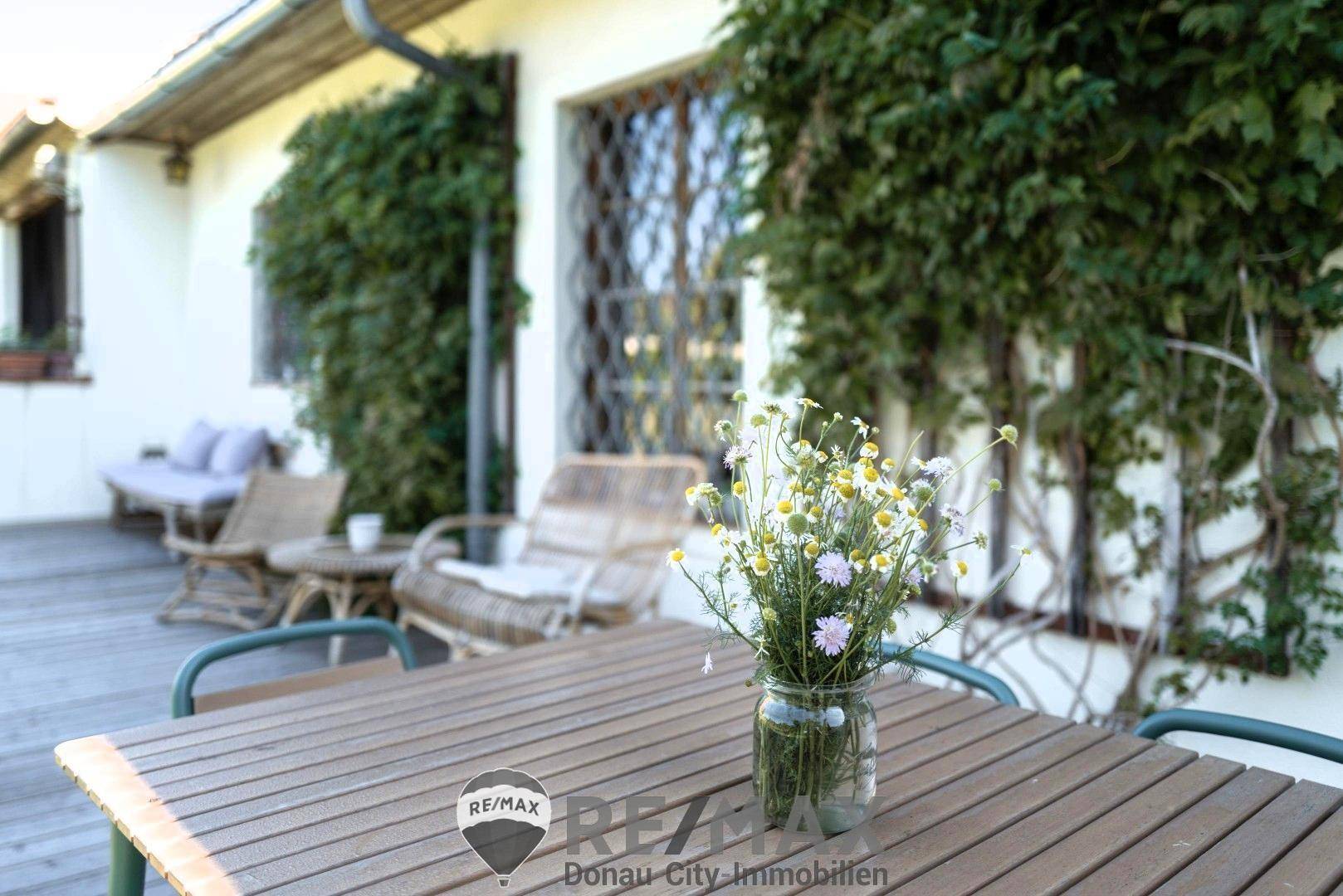 Haupthaus - Terrasse Detail
