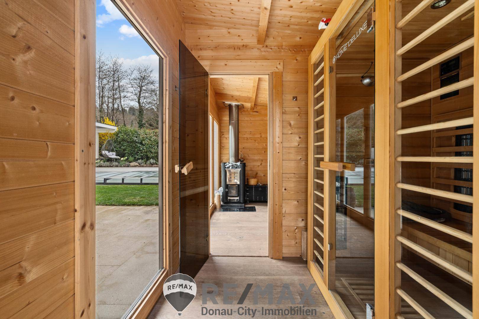 Wellness mit Infrarotkabine und Sauna