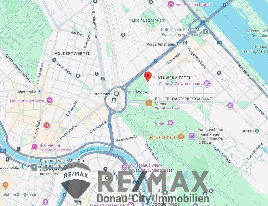 google maps 1020 Venediger Au
