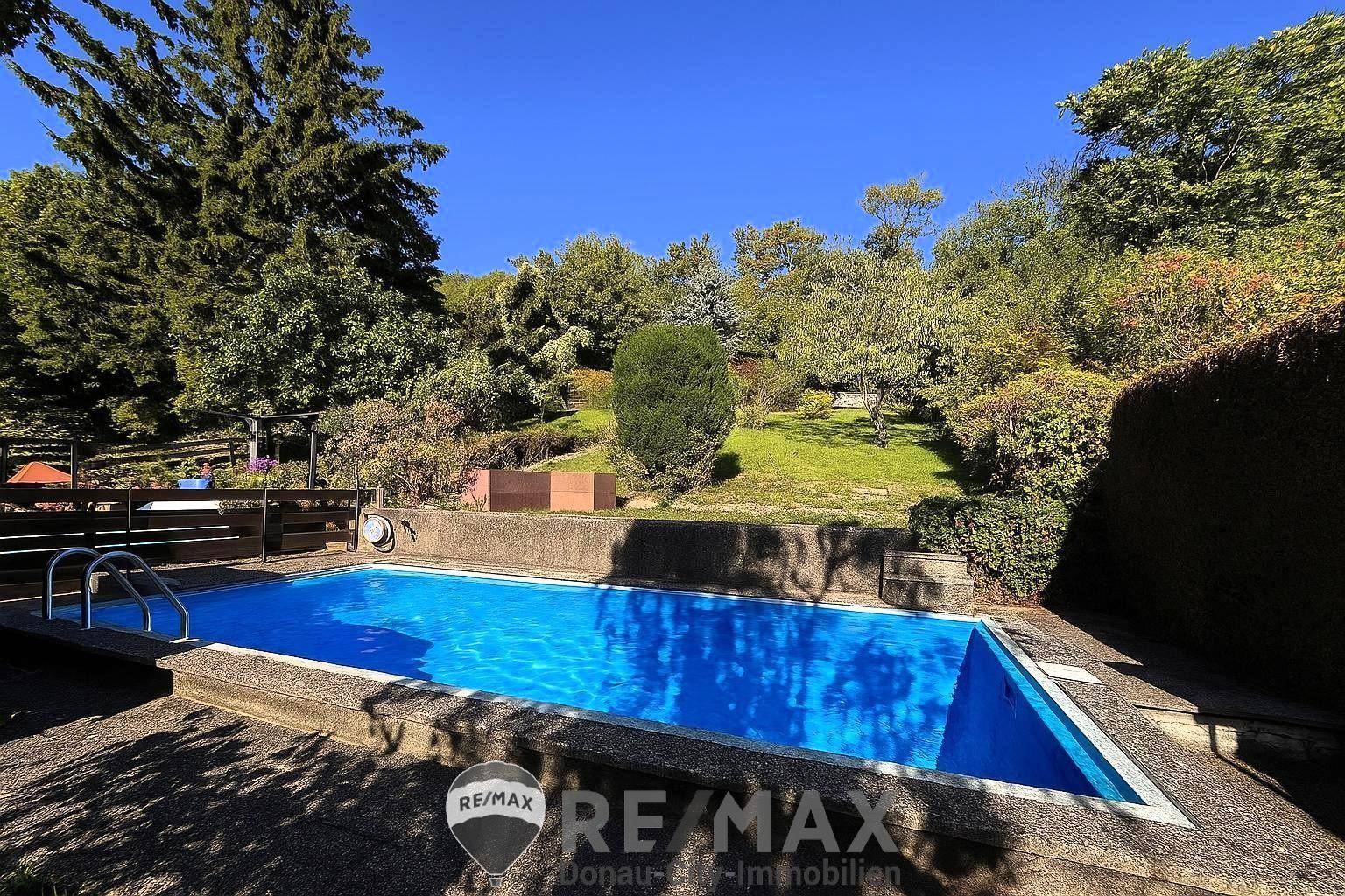 Pool gefüllt