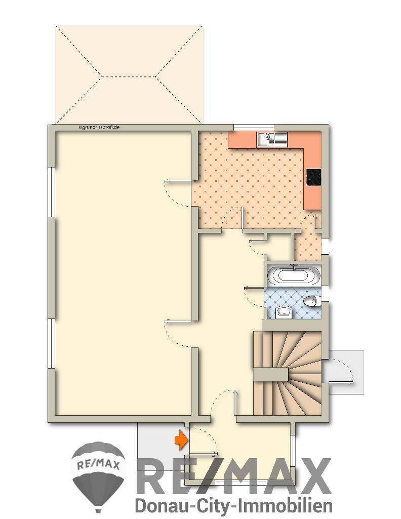 25. Einfamilienhaus 1210 Wien Grundriss EG