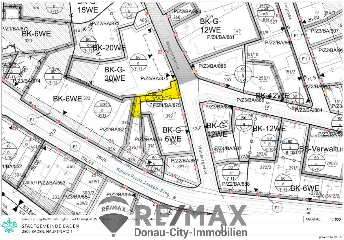 05 . Grundstück 2500 Baden