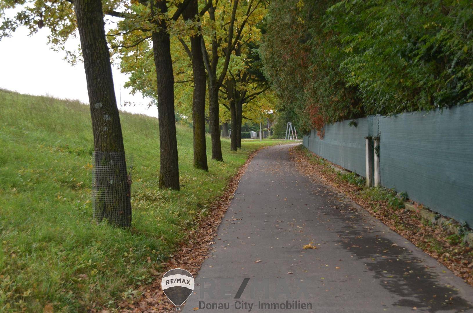 Spazierweg vor dem Haus