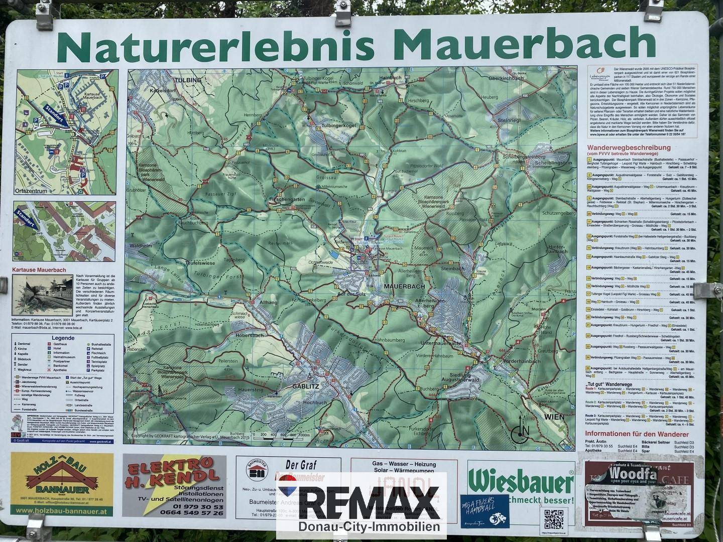 17 Mauerbachkarte