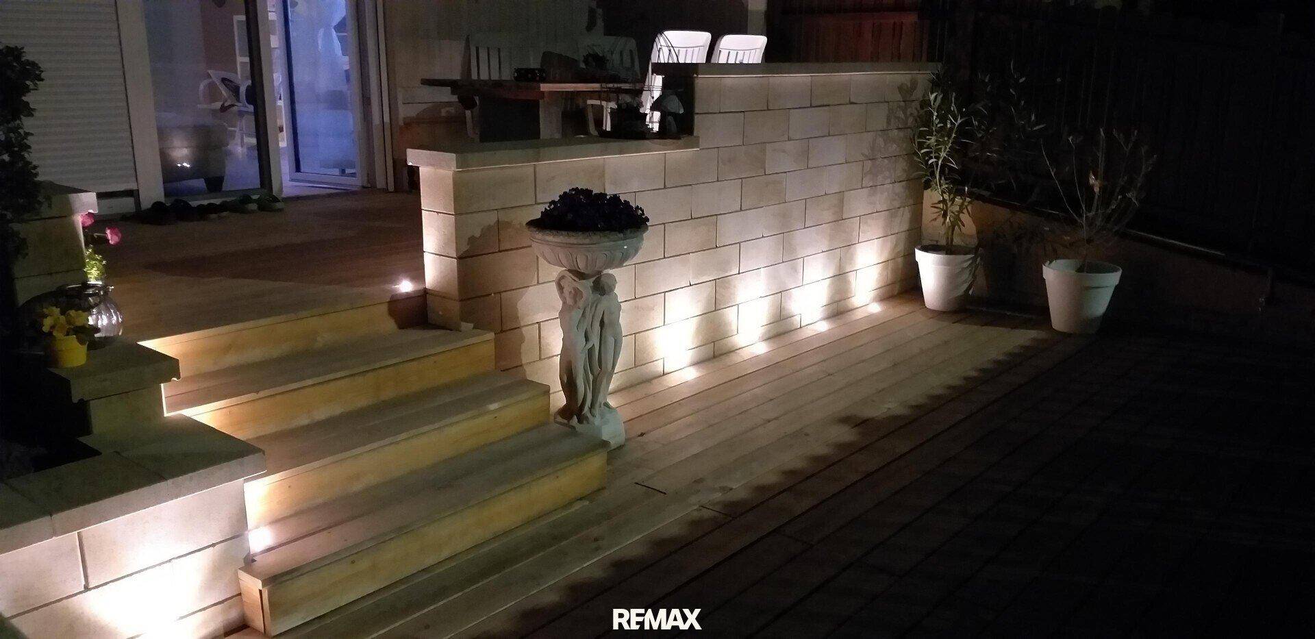 Terrasse abends