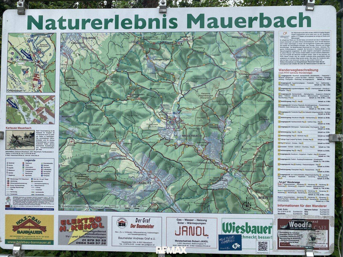 18 Mauerbachkarte