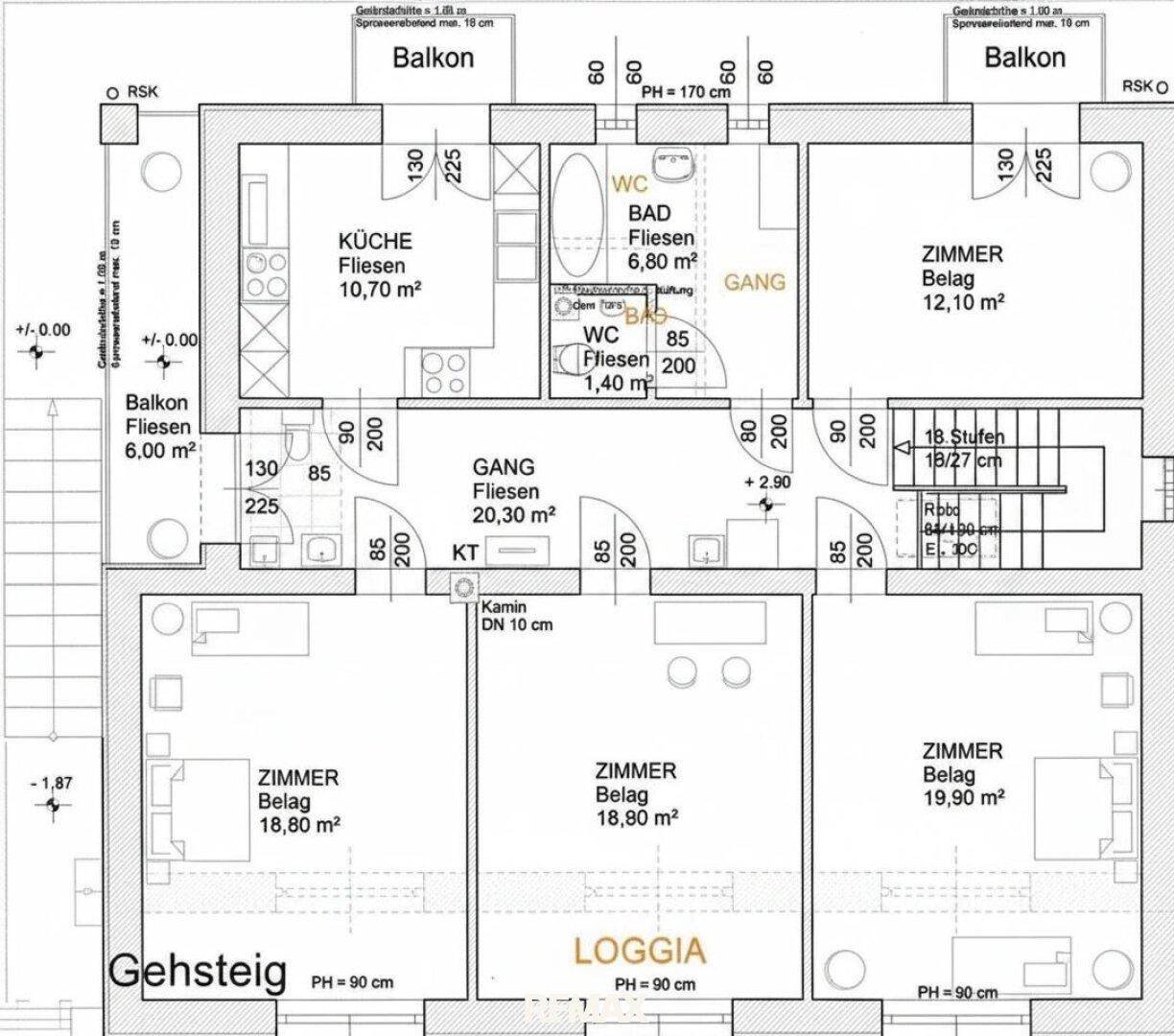 22. Einfamilienhaus 7142 Illmitz - Grundriss 2