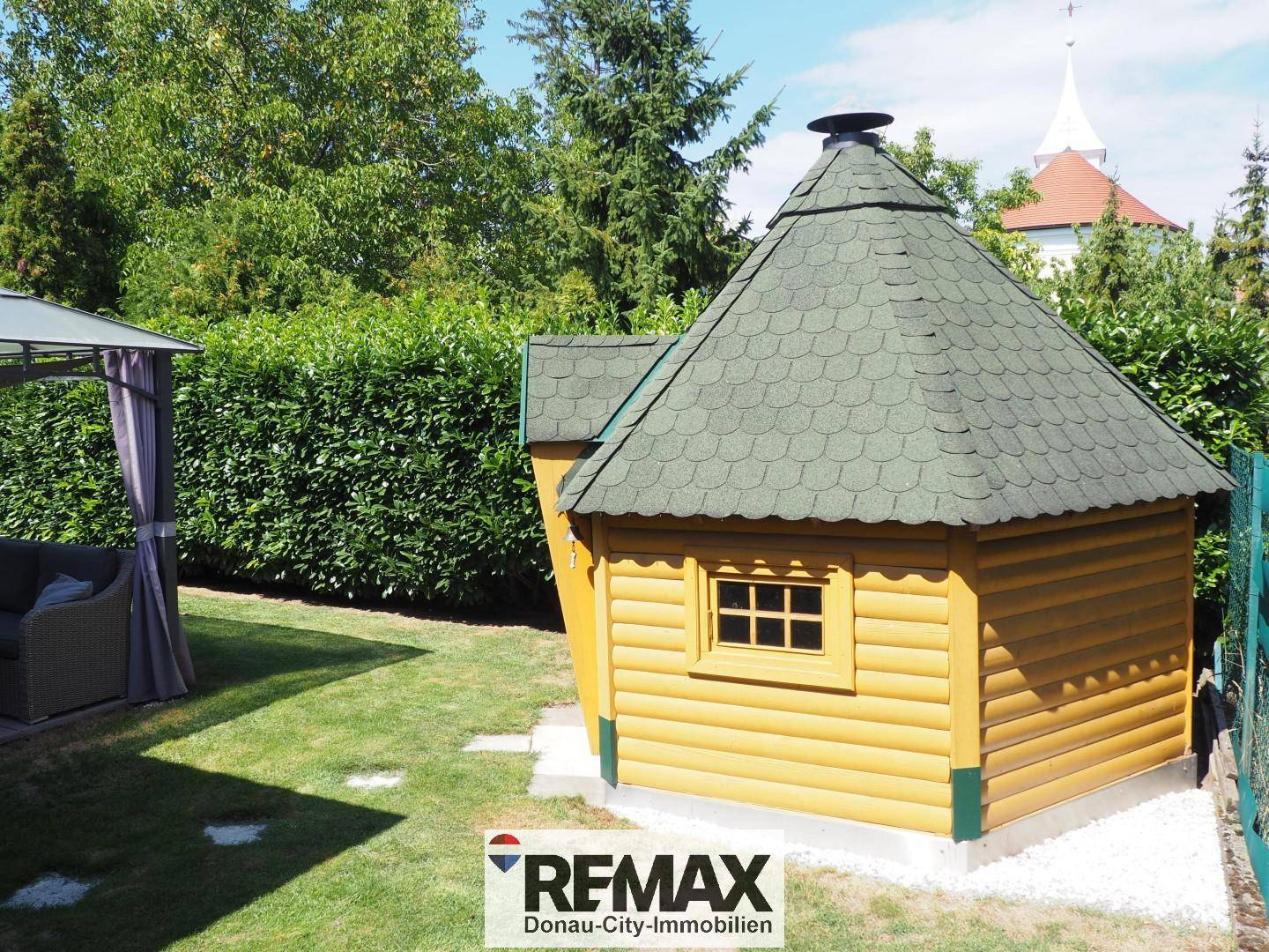 Garten-Grillhaus
