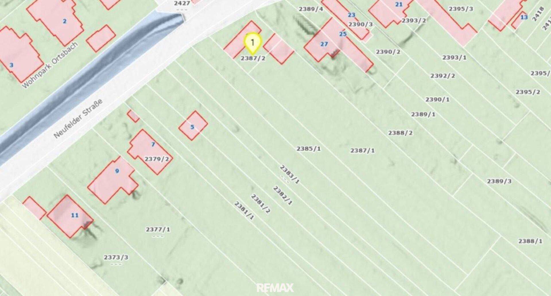 20 Plan GST 7053 Hornstein Geodaten