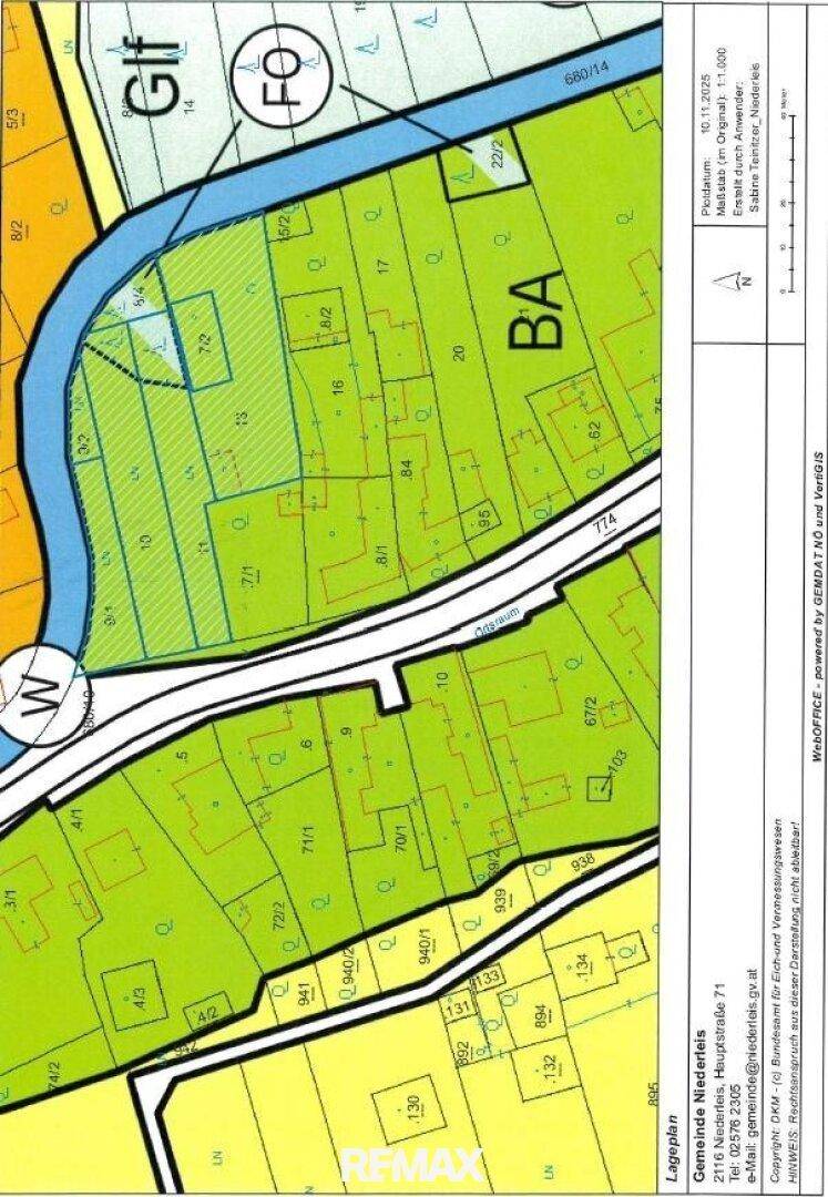 Lageplan Nodendorf