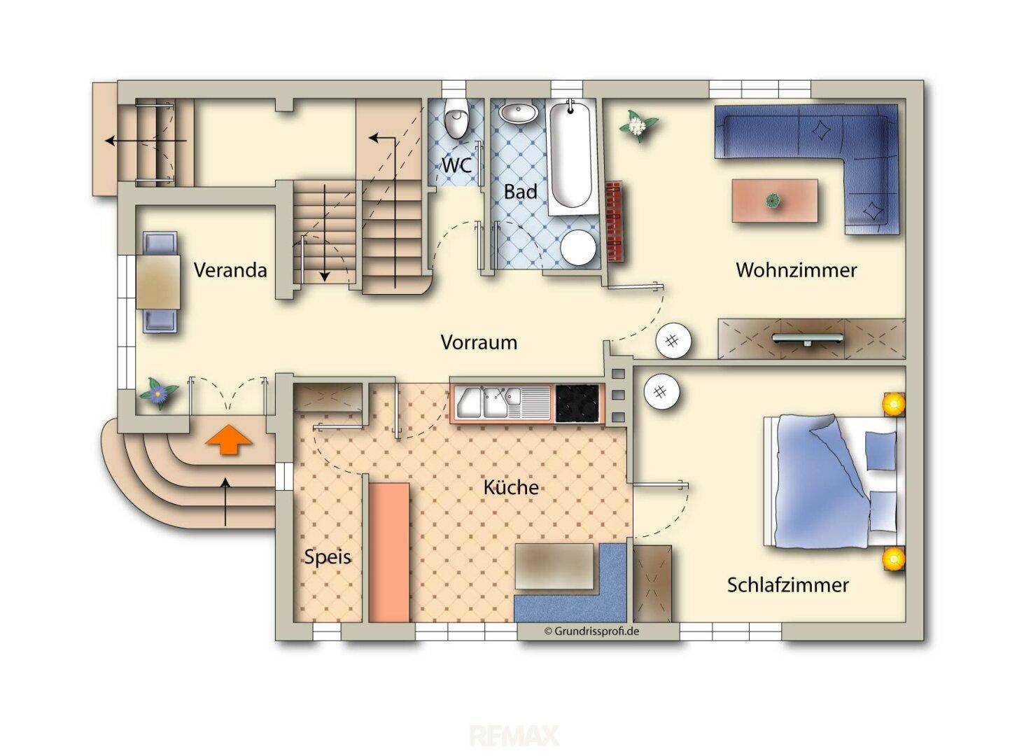 Grundriss EFH 2460 Bruck an der Leitha