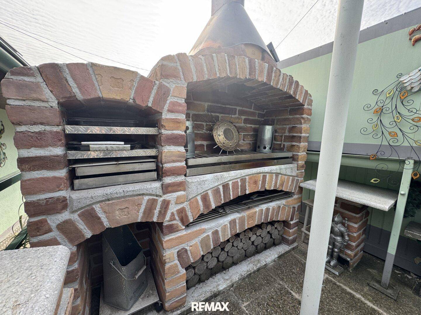 52 Gemauerter Grillkamin